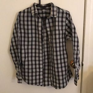 Uniqlo plaid shirt